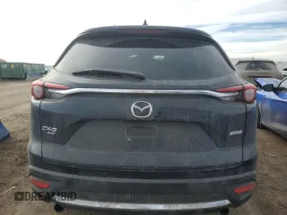 2019 Mazda CX-9 Grand Touring with VIN JM3TCBDY4K0300750, listed as a Copart auction lot 43757605 with 55,057 mi miles and Salvage Title. Bid and sale history available at carsss.com. Image 6.