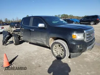 2018 GMC Canyon 2WD SLT with VIN 1GTG5DEN9J1104154, listed as a Copart auction lot 41814135 with 151,018 mi miles and Salvage Title. Bid and sale history available at DreamBid. Image 4.