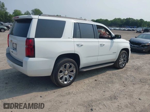 2017 Chevrolet Tahoe LT z VIN 1GNSKBKC2HR330422, wystawiony jako IAAI lot #42419205 z przebiegiem 136 444 mil mil oraz . Historia ofert i sprzedaży dostępna na DreamBid. Obrazek 4.