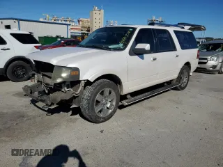2010 Ford Expedition Max Limited with VIN 1FMJK1K52AEA00871, listed as a Copart auction lot 84241024 with 303,467 mi miles and Salvage Title. Bid and sale history available at DreamBid. Image 1.