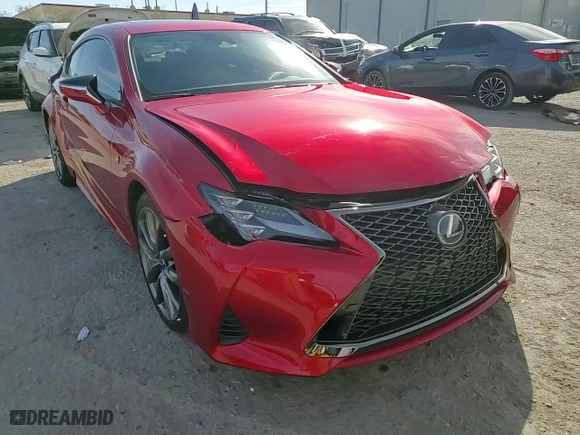 2021 Lexus RC with VIN JTHGZ5BC0M5024363, listed as a Copart auction lot 48433115 with 11,223 mi miles and Salvage Title. Bid and sale history available at carsss.com. Image 13.