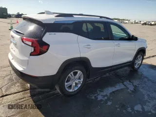 2024 GMC Terrain SLE with VIN 3GKALMEG3RL326484, listed as a Copart auction lot 58089895 with 14,497 mi miles and Salvage title. Bid and sale history available at DreamBid. Image 3.