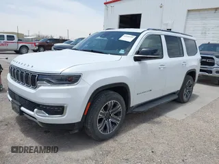 2024 Jeep Wagoneer Series II with VIN 1C4SJUBP3RS169700, listed as a IAAI auction lot 42245795 with 36,737 mi miles and . Bid and sale history available at DreamBid. Image 18.
