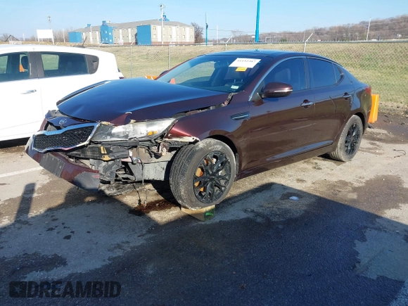 2012 Kia Optima EX with VIN 5XXGN4A74CG041804, listed as a IAAI auction lot 41152387 with 167,738 mi miles. Bid and sale history available at carsss.com. Image 21.