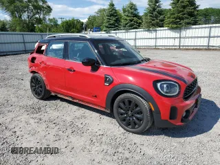 2023 MINI Countryman Cooper S with VIN WMZ83BR01P3P85128, listed as a Copart auction lot 60644995 with 59,208 mi miles and Salvage title. Bid and sale history available at DreamBid. Image 4.