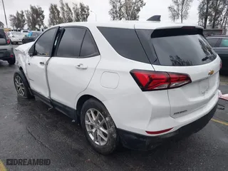 2022 Chevrolet Equinox LS with VIN 3GNAXHEV1NS164948, listed as a IAAI auction lot 41782810 with 66,722 mi miles. Bid and sale history available at carsss.com. Image 3.