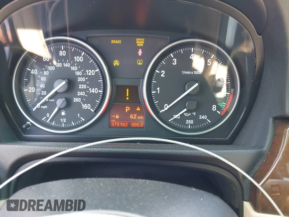 2010 BMW 3 Series 335i xDrive with VIN WBAPL3C54AA408430, listed as a IAAI auction lot 42182677 with 75,163 mi miles and . Bid and sale history available at DreamBid. Image 7.
