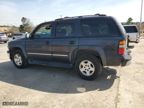 2005 Chevrolet Tahoe LT with VIN 1GNEC13T05J114811, listed as a Copart auction lot 49456635 with 186,578 mi miles and Salvage Title. Bid and sale history available at carsss.com. Image 2.