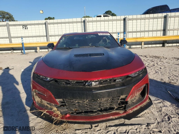2023 Chevrolet Camaro 1SS with VIN 1G1FE1R79P0109979, listed as a Copart auction lot 81385404 with 18,790 mi miles and Salvage Title. Bid and sale history available at carsss.com. Image 5.