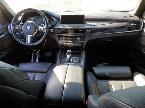 2015 BMW X6 xDrive35i with VIN 5UXKU2C50F0N77649, listed as a Copart auction lot 88955345 with 0 mi miles and Clean Title. Bid and sale history available at carsss.com. Image 8.