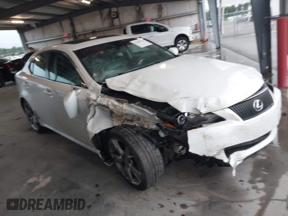 2010 Lexus IS 250 with VIN JTHBF5C29A5111957, listed as a IAAI auction lot 42484799 with Not provided miles and . Bid and sale history available at DreamBid. Image 1.