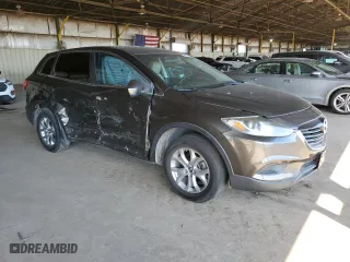 2015 Mazda CX-9 Touring with VIN JM3TB2CA3F0459174, listed as a Copart auction lot 48595725 with 102,366 mi miles and Salvage Title. Bid and sale history available at carsss.com. Image 4.