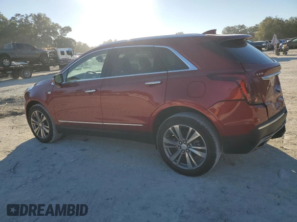 2023 Cadillac XT5 FWD Premium Luxury with VIN 1GYKNCRS9PZ227140, listed as a Copart auction lot 88144265 with 14,531 mi miles and Salvage Title. Bid and sale history available at carsss.com. Image 2.