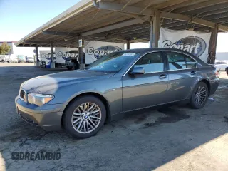 2004 BMW 7 Series 745i with VIN WBAGL63534DP73170, listed as a Copart auction lot 64250965 with 90,716 mi miles and Clean title. Bid and sale history available at DreamBid. Image 1.
