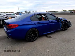 2019 BMW M5 Competition with VIN WBSJF0C56KB284826, listed as a Copart auction lot 70882182 with 35,727 mi miles. Bid and sale history available at carsss.com. Image 3.