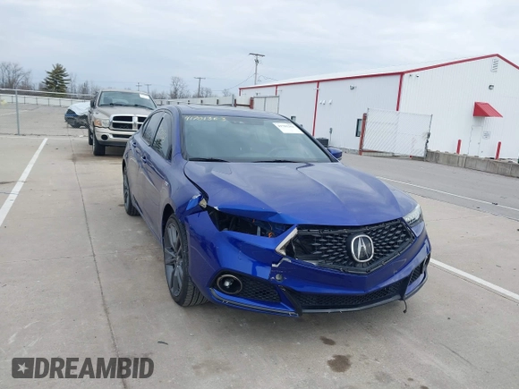 2018 Acura TLX w/A-SPEC Pkg with VIN 19UUB3F60JA003003, listed as a IAAI auction lot 41701363 with 142,073 mi miles. Bid and sale history available at carsss.com. Image 6.