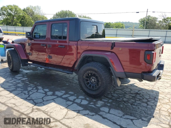 2021 Jeep Gladiator 80th Anniversary z VIN 1C6HJTAG5ML598725, wystawiony jako Copart lot #61992795 z przebiegiem 54 174 mil mil oraz Szkoda całkowita • Salvage title. Historia ofert i sprzedaży dostępna na DreamBid. Obrazek 2.