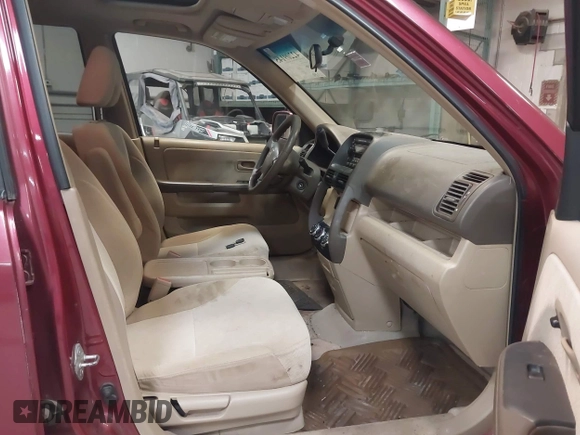 2005 Honda CR-V EX with VIN SHSRD78825U341996, listed as a IAAI auction lot 42209145 with 217,252 mi miles and . Bid and sale history available at DreamBid. Image 5.
