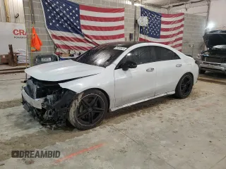 2020 Mercedes-Benz CLA 45 AMG with VIN W1K5J5DB5LN084647, listed as a Copart auction lot 85889624 with 59,684 mi miles and Salvage Title. Bid and sale history available at DreamBid. Image 1.