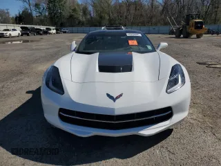 2015 Chevrolet Corvette 2LT with VIN 1G1YD2D7XF5102081, listed as a Copart auction lot 49268095 with 32,256 mi miles and Salvage Title. Bid and sale history available at carsss.com. Image 5.