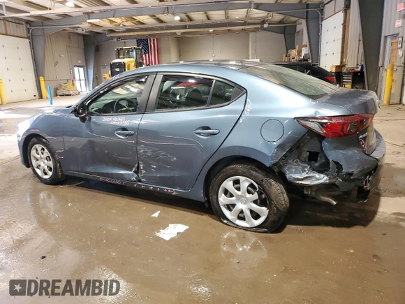 2015 Mazda 3 i Sport with VIN 3MZBM1U72FM232385, listed as a Copart auction lot 48730855 with 56,908 mi miles and Salvage Title. Bid and sale history available at carsss.com. Image 2.