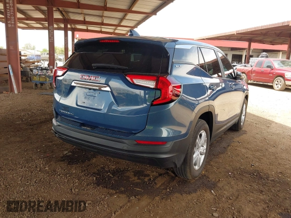 2024 GMC Terrain SLE с VIN 3GKALMEG8RL384400, выставлен на аукционе IAAI как лот 42358557 с пробегом 3 245 миль миль и . История ставок и продаж доступна на DreamBid. Изображение 4.