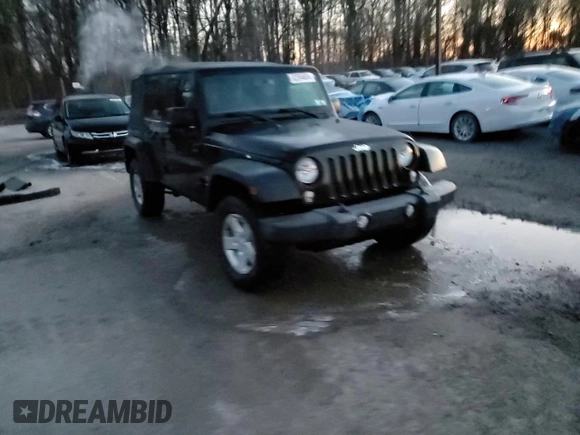 2018 Jeep Wrangler JK Unlimited Sport S with VIN 1C4HJWDG3JL938178, listed as a Copart auction lot 82304604 with 80,302 mi miles and Salvage Title. Bid and sale history available at carsss.com. Image 14.