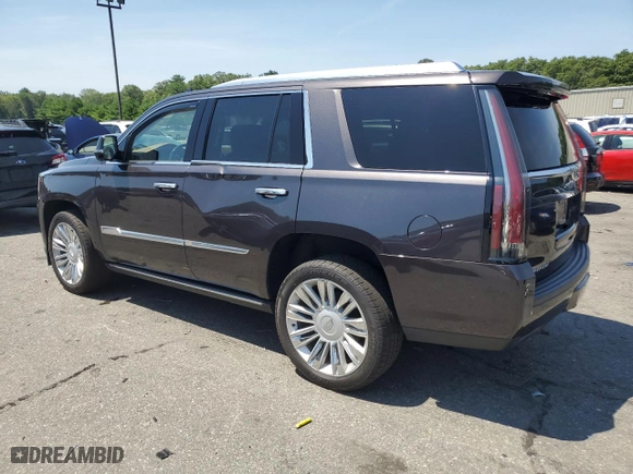 2016 Cadillac Escalade Platinum with VIN 1GYS4DKJ4GR322036, listed as a Copart auction lot 62537494 with 105,138 mi miles and Salvage Title. Bid and sale history available at carsss.com. Image 2.