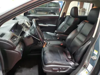 2012 Honda CR-V EX-L with VIN 2HKRM4H70CH628359, listed as a Copart auction lot 53029365 with 128,083 mi miles and Salvage Title. Bid and sale history available at carsss.com. Image 7.