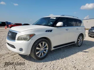 2013 Infiniti QX56 with VIN JN8AZ2ND5D9730302, listed as a Copart auction lot 60370575 with 195,858 mi miles and Clean title. Bid and sale history available at DreamBid. Image 1.