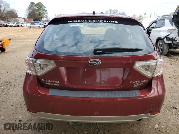 2011 Subaru Impreza Outback Special Sports z VIN JF1GH6D63BG817276, wystawiony jako Copart lot #44472425 z przebiegiem 143 321 mil mil oraz Szkoda całkowita • Salvage title. Historia ofert i sprzedaży dostępna na DreamBid. Obrazek 6.