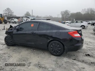 2012 Honda Civic Cpe LX with VIN 2HGFG3B51CH521147, listed as a Copart auction lot 44818275 with 0 mi miles and Non Repairable. Bid and sale history available at carsss.com. Image 2.