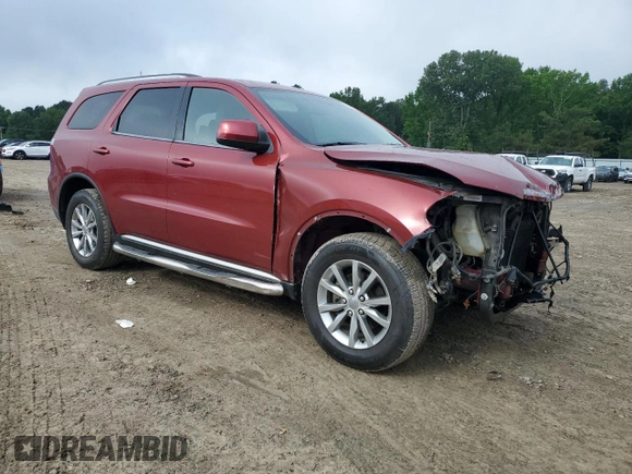 2013 Dodge Durango SXT with VIN 1C4RDHAG4DC692743, listed as a Copart auction lot 56651175 with 176,949 mi miles and Clean title. Bid and sale history available at DreamBid. Image 4.