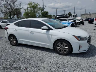 2019 Hyundai Elantra SEL with VIN 5NPD84LF9KH489053, listed as a Copart auction lot 49928235 with 98,358 mi miles and Salvage Title. Bid and sale history available at carsss.com. Image 4.