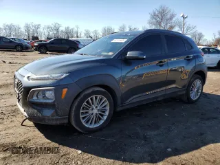 2018 Hyundai Kona SEL with VIN KM8K22AA6JU165241, listed as a Copart auction lot 45511665 with 62,275 mi miles and Salvage Title. Bid and sale history available at carsss.com. Image 1.