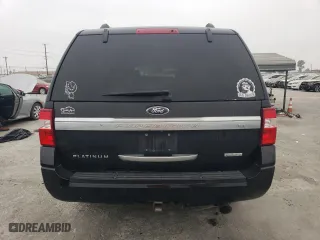 2015 Ford Expedition EL Platinum with VIN 1FMJK1MT4FEF31928, listed as a Copart auction lot 76301634 with 193,529 mi miles and Salvage Title. Bid and sale history available at carsss.com. Image 6.