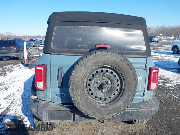 2021 Ford Bronco with VIN 1FMEE5BH2MLB08238, listed as a IAAI auction lot 41355446 with 44,441 mi miles and . Bid and sale history available at DreamBid. Image 17.