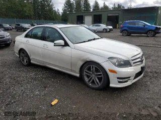 2012 Mercedes-Benz C-Class C 300 Sport with VIN WDDGF8BB2CA644193, listed as a Copart auction lot 45280995 with 115,631 mi miles and Salvage Title. Bid and sale history available at carsss.com. Image 4.