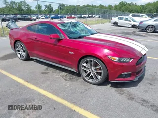 2016 Ford Mustang GT z VIN 1FA6P8CF9G5277205, wystawiony jako IAAI lot #42356456 z przebiegiem 83 235 mil mil oraz . Historia ofert i sprzedaży dostępna na DreamBid. Obrazek 1.