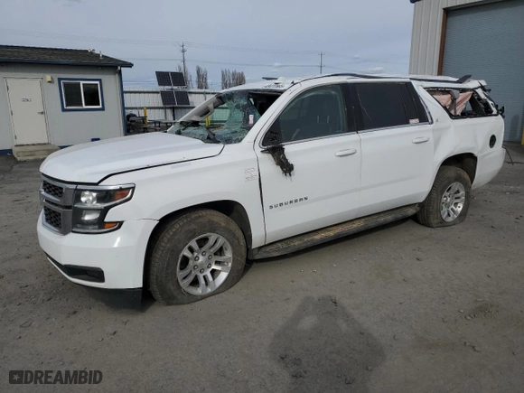 2019 Chevrolet Suburban LT with VIN 1GNSKHKC2KR173341, listed as a Copart auction lot 48412895 with 180,838 mi miles and Clean Title. Bid and sale history available at carsss.com. Image 1.