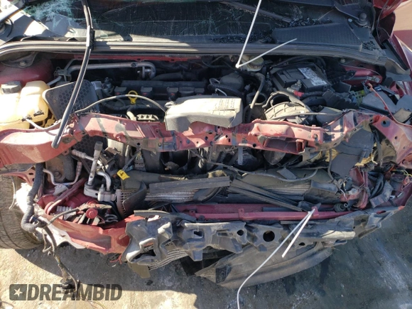 2014 Ford Focus SE with VIN 1FADP3F20EL340123, listed as a Copart auction lot 77626984 with 69,487 mi miles and Salvage Title. Bid and sale history available at DreamBid. Image 12.