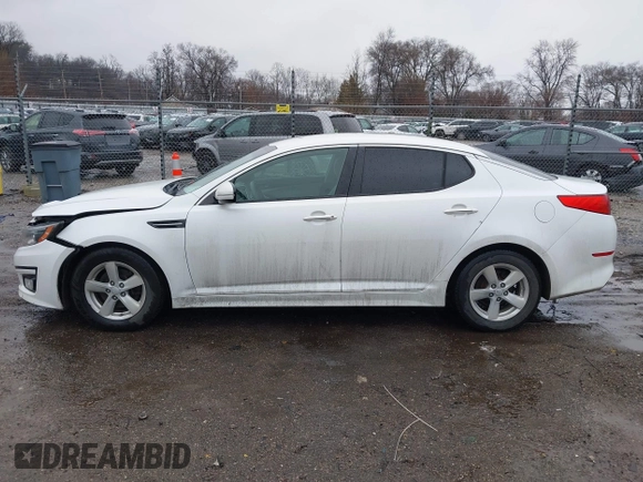 2014 Kia Optima LX z VIN KNAGM4A78E5484514, wystawiony jako IAAI lot #41227492 z przebiegiem 118 531 mil mil oraz . Historia ofert i sprzedaży dostępna na DreamBid. Obrazek 14.