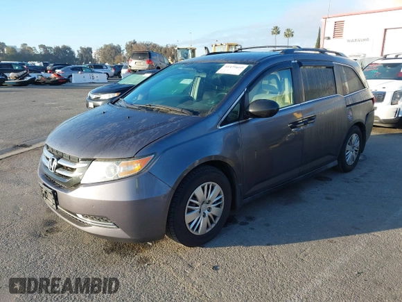 2015 Honda Odyssey LX с VIN 5FNRL5H27FB068761, выставлен на аукционе IAAI как лот 41479420 с пробегом 84 532 миль миль и . История ставок и продаж доступна на DreamBid. Изображение 17.