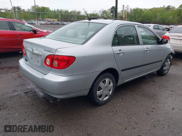2007 Toyota Corolla CE with VIN 2T1BR32EX7C791422, listed as a IAAI auction lot 42195551 with 148,280 mi miles and . Bid and sale history available at DreamBid. Image 4.