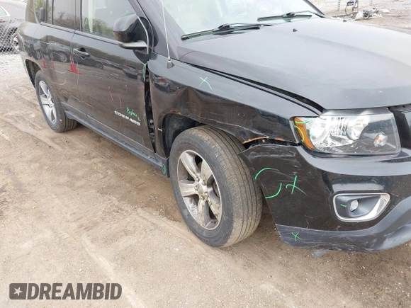2017 Jeep Compass High Altitude with VIN 1C4NJDEB2HD128684, listed as a IAAI auction lot 42081202 with 86,932 mi miles and . Bid and sale history available at DreamBid. Image 6.