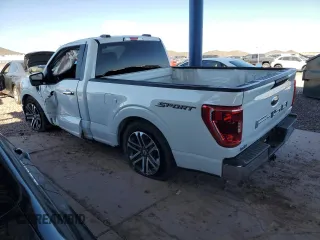 2022 Ford F-150 XL with VIN 1FTMF1C5XNKD23707, listed as a Copart auction lot 70062144 with 58,649 mi miles and Salvage title. Bid and sale history available at DreamBid. Image 2.