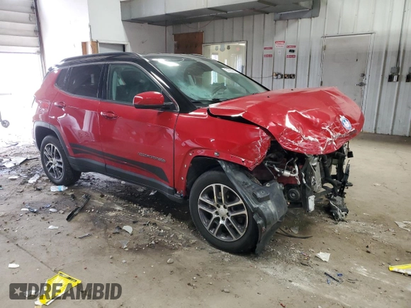 2018 Jeep Compass Latitude with VIN 3C4NJDBB2JT155307, listed as a Copart auction lot 51294085 with 58,718 mi miles and Clean Title. Bid and sale history available at carsss.com. Image 4.