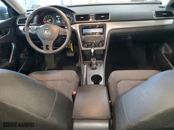 2013 Volkswagen Passat S w/Appearance with VIN 1VWAP7A3XDC062637, listed as a Copart auction lot 43590205 with 277596 miles and Salvage Title. Bid and sale history available at carsss.com. Image 8.