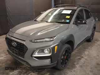 2021 Hyundai Kona Night Edition with VIN KM8K6CA52MU709333, listed as a IAAI auction lot 41704197 with 44,058 mi miles and . Bid and sale history available at DreamBid. Image 2.