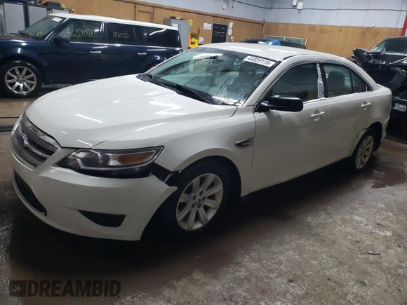 2011 Ford Taurus SE with VIN 1FAHP2DW1BG185698, listed as a Copart auction lot 44859115 with 252,212 mi miles and Clean Title. Bid and sale history available at carsss.com. Image 1.